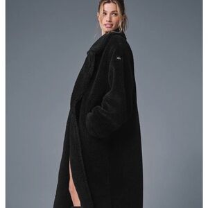 ALO Yoga Black Teddy Jacket